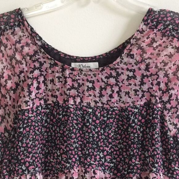 ANTHROPOLOGIE PRINT TOP🌺 - Picture 2 of 2